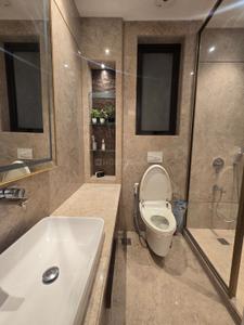 Bathroom Image of 4300 Sq.ft 3 BHK Builder Floor for rent in Anand Niketan New Delhi for Rs. 645000