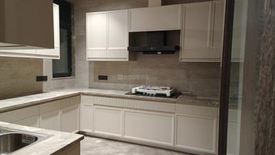 Kitchen Image of 2600 Sq.ft 4 BHK Builder Floor for rent in Greater Kailash II New Delhi for Rs. 300000