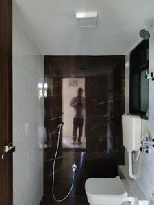 Common Bathroom Image of 708 Sq.ft 1 BHK Apartment / Flat for rent in Kavya Hill View, Kasarvadavali Thane for Rs. 16005