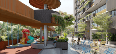 Image of 2745 Sq.ft 3 BHK Apartment / Flat for sale in Vrundavan Elysia, Raysan, Gandhinagar for Rs. 14000000