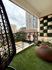 Balcony Image of 1600 Sq.ft 3 BHK Apartment / Flat for sale in Candeur Landmark, Varthur Bengaluru for Rs. 18000000