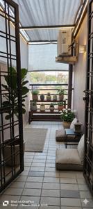 Balcony Image of 1200 Sq.ft 2 BHK Apartment / Flat for sale in Kalyan Sampat Gardens, Sahara City Homes Indore for Rs. 7500000