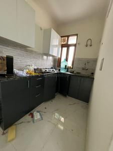 Kitchen Image of 413 Sq.ft 1 RK Builder Floor for rent in Freedom Fighters Enclave New Delhi for Rs. 9520
