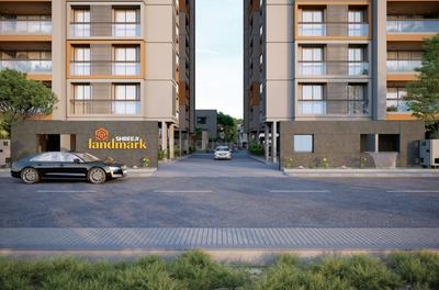 Image of 2736 Sq.ft 3 BHK Apartment / Flat for sale in Shreeji Landmark, Sargasan, Gandhinagar for Rs. 11248000