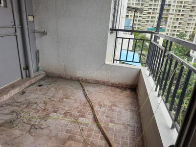 Balcony Image of 690 Sq.ft 1 BHK Apartment / Flat for rent in Wakad Pune for Rs. 19500