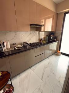 Kitchen Image of 1999 Sq.ft 3 BHK Apartment / Flat for rent in M3M Skywalk, Sector 74 Gurgaon for Rs. 66000