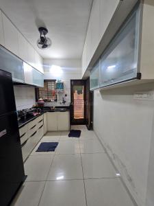 Kitchen Image of 1600 Sq.ft 3 BHK Duplex for sale in Sayajipura Vadodara for Rs. 11500000