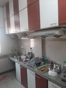 Kitchen Image of 1200 Sq.ft 3 BHK Apartment / Flat for sale in Barasat Kolkata for Rs. 3800000