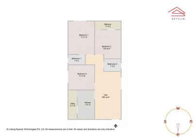 Image of 1305 Sq.ft 3 BHK Apartment / Flat for sale in EAPL Sri Tirumala Ambience by EAPL Group, JP Nagar, Bengaluru for Rs. 13100000