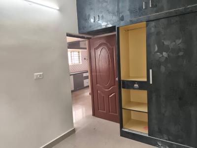 Bedroom Image of 900 Sq.ft 2 BHK Builder Floor for rent in New Tippasandra Bengaluru for Rs. 25000