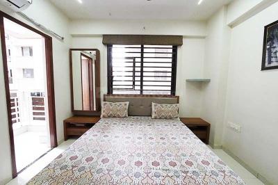 Bedroom Image of 1377 Sq.ft 2 BHK Apartment / Flat for sale in Hindva Pride, Nikol Ahmedabad for Rs. 5500000