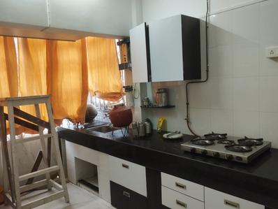Kitchen Image of 1538 Sq.ft 3 BHK Apartment / Flat for rent in Lulla Nagar Pune for Rs. 33000