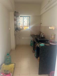 Kitchen Image of Sharing 1BHK flat (whole flat shared by 2 )  in Kharadi, Pune