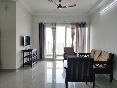 Living Room Image of 1500 Sq.ft 3 BHK Apartment / Flat for rent in Olympia Opaline Sequel, Navalur Chennai for Rs. 50000