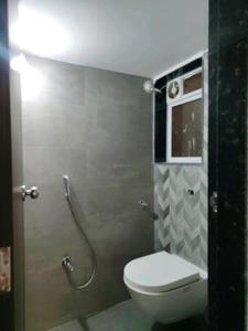 Common Bathroom Image of 650 Sq.ft 1 BHK Apartment / Flat for rent in Boisar Mumbai for Rs. 8000