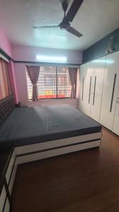 Bedroom Image of 1250 Sq.ft 2 BHK Apartment / Flat for rent in Althan Surat for Rs. 23000