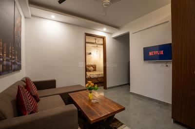 Hall Image of 550 Sq.ft 1 BHK Builder Floor for rent in Chhattarpur New Delhi for Rs. 27999