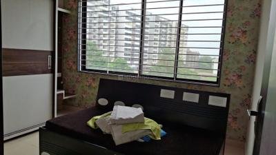 Bedroom Image of 1121 Sq.ft 2 BHK Apartment / Flat for rent in Shanishcharay Developers The Peace Apartment, Hukma Khedi Indore for Rs. 21500