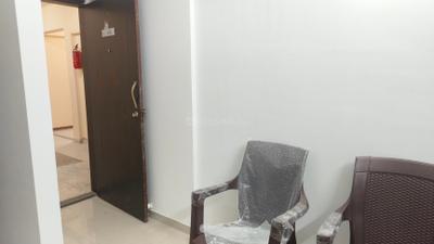 Living Room Image of 450 Sq.ft 1 BHK Apartment / Flat for rent in APAK Ajinkya Towers, Charholi Budruk Pune for Rs. 17000