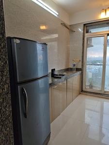 Kitchen Image of 1810 Sq.ft 3 BHK Apartment / Flat for rent in Rehab Balaji Delta Tower 1, Ulwe Navi Mumbai for Rs. 77000