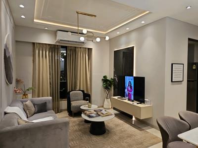 Living Room Image of 830 Sq.ft 2 BHK Apartment / Flat for sale in Monte South, Byculla Mumbai for Rs. 30000000