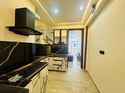 Kitchen Image of 504 Sq.ft 1 RK Builder Floor for rent in Saket New Delhi for Rs. 8000