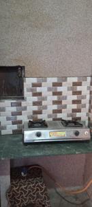 Kitchen Image of 1100 Sq.ft 2 BHK Builder Floor for rent in Lower Laxmi Nagar Jammu for Rs. 18000