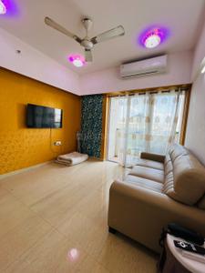 Living Room Image of 649 Sq.ft 1 RK Studio for rent in Lodha Belmondo, Gahunje Pune for Rs. 35000