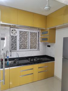 Kitchen Image of 950 Sq.ft 2 BHK Apartment / Flat for rent in K Ville, Ravet Pune for Rs. 30000