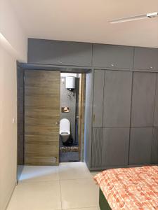 Bedroom Image of 1955 Sq.ft 3 BHK Apartment / Flat for rent in Shivalik Green View, Shantigram Ahmedabad for Rs. 80000