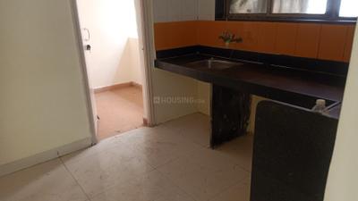 Kitchen Image of 633 Sq.ft 1 BHK Apartment / Flat for rent in Raviraj Citadel Enclave, Ghorpadi Pune for Rs. 21000