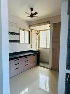 Kitchen Image of 700 Sq.ft 1 BHK Apartment / Flat for rent in Pal Gam Surat for Rs. 20000