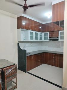 Kitchen Image of 1300 Sq.ft 2 BHK Builder Floor for rent in Raj Minal Residency, Ayodhya Bypass Bhopal for Rs. 34000