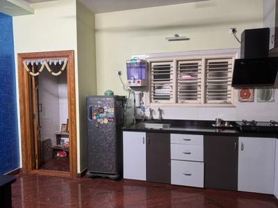 Kitchen Image of 1200 Sq.ft 3 BHK Duplex for rent in Nagarbhavi Bengaluru for Rs. 45000