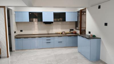 Kitchen Image of 3451 Sq.ft 4 BHK Apartment / Flat for rent in Shlokam Sharnam, Sargasan Gandhinagar for Rs. 45000