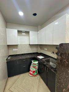 Kitchen Image of 500 Sq.ft 2 BHK Builder Floor for rent in Shastri Nagar New Delhi for Rs. 15000