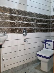 Bedroom Two Image of 820 Sq.ft 3 BHK Builder Floor for rent in Hastsal New Delhi for Rs. 18000