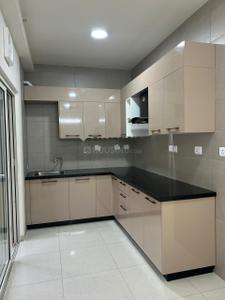 Kitchen Image of 1000 Sq.ft 2 BHK Apartment / Flat for rent in Sobha Dream Gardens, Thanisandra Bengaluru for Rs. 38000