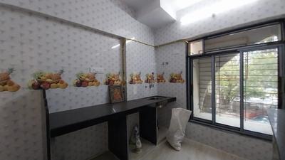 Kitchen Image of 1200 Sq.ft 2 BHK Apartment / Flat for sale in Shree Kanchan Janga CHS, Kopar Khairane Navi Mumbai for Rs. 17500000