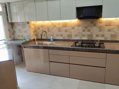 Kitchen Image of 1150 Sq.ft 3 BHK Apartment / Flat for rent in Zara Apartment, Powai Mumbai for Rs. 111000