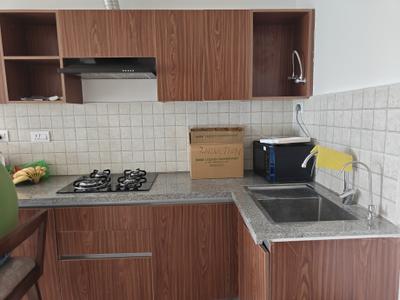 Kitchen Image of 975 Sq.ft 2 BHK Apartment / Flat for rent in Godrej The Suites, Jaypee Greens Greater Noida for Rs. 38000