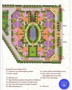 Floor Plan Image of 1165 Sq.ft 2.5 BHK Apartment / Flat for sale in Newtech La Palacia, Noida Extension Greater Noida for Rs. 8737500