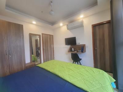 Bedroom Image of 300 Sq.ft 1 RK Builder Floor for rent in Sector 48 Gurgaon for Rs. 19000