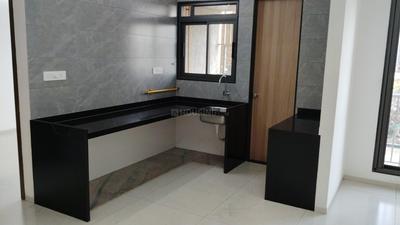 Kitchen Image of 1651 Sq.ft 3 BHK Apartment / Flat for rent in Santvan Lexon, Bhesan Surat for Rs. 26000
