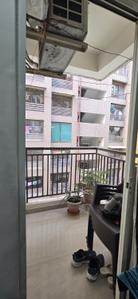 Balcony Image of 450 Sq.ft 1 BHK Apartment / Flat for sale in Prathna Lavish, Gota Ahmedabad for Rs. 4100000