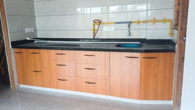 Kitchen Image of 1800 Sq.ft 3 BHK Apartment / Flat for rent in Aavali Nine 360, Acher Ahmedabad for Rs. 26999