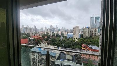 Balcony Image of 599 Sq.ft 1 BHK Apartment / Flat for rent in Aqua Gem, Mazgaon Mumbai for Rs. 45000