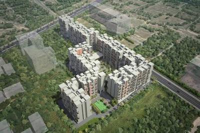 Image of 963 Sq.ft 2 BHK Apartment / Flat for sale in Rohan Abhilasha, Wagholi, Pune for Rs. 8425921