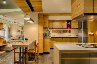 Kitchen Image of 3996 Sq.ft 3 BHK Apartment / Flat for sale in Sambhav Stavan Avisha, Jodhpur Ahmedabad for Rs. 38500000