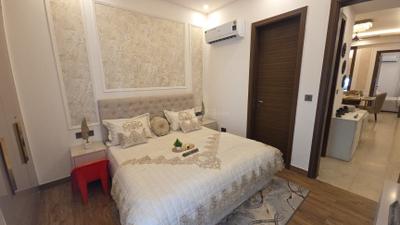 Bedroom Image of 1250 Sq.ft 3 BHK Builder Floor for sale in Trehan Luxury Floors, Sector 35 Sohna for Rs. 11900000